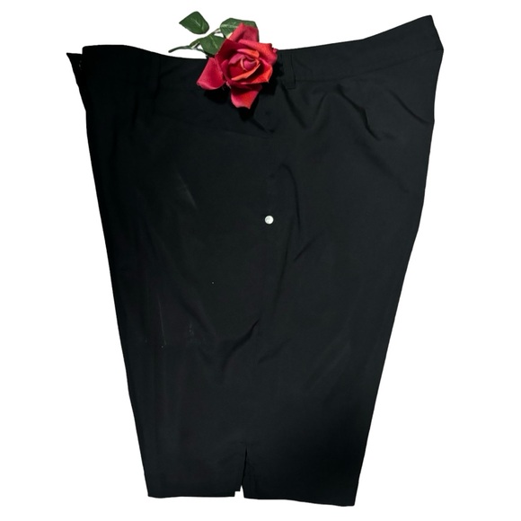 GolfAmerica Golf America black shorts Sz 10 - Picture 1 of 12